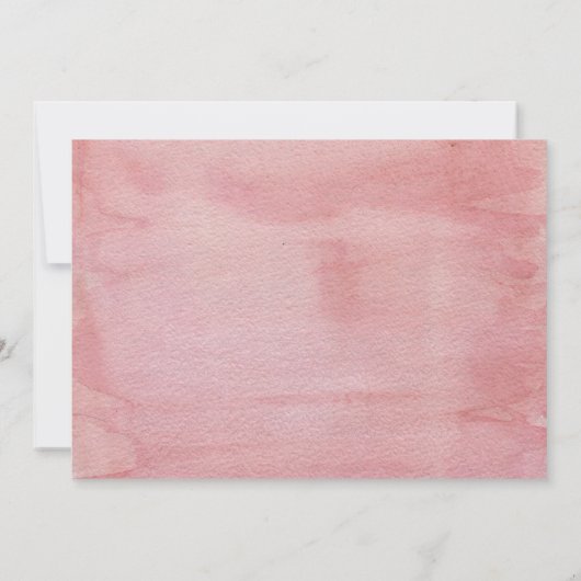 自転車のブライダルシャワー招待 招待状 (裏面)