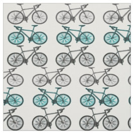 自転車のプリントのデザインの生地材料 ファブリック