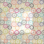 自転車のホイール ファブリック (タイル)