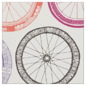 自転車のホイール ファブリック (クローズアップ)