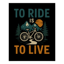 自転車のポスターに乗ること ポスター