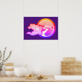 自転車のポスターを起こして ポスター (キッチン)