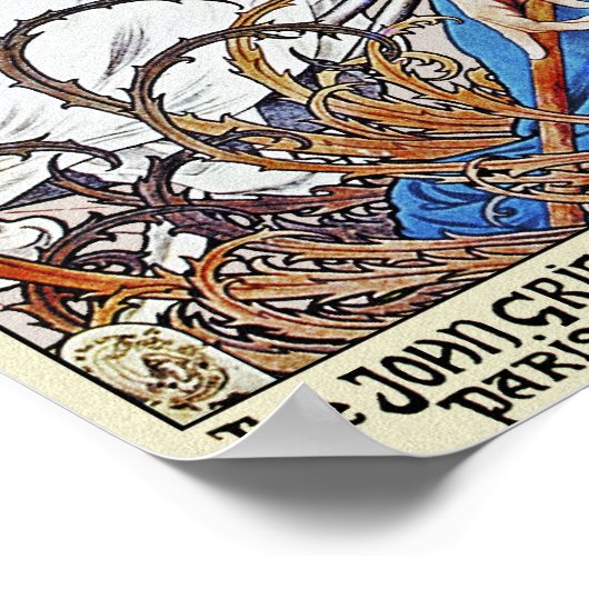 自転車のポスタープリント:タイリートのグリフィッツ・サイクル ポスター (角)