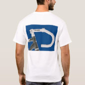 自転車のポストのロゴIII Tシャツ (裏面)