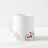 自転車のマグ コーヒーマグカップ (正面左)