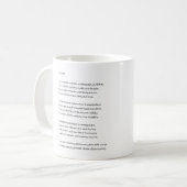 自転車のマグ コーヒーマグカップ (正面左)