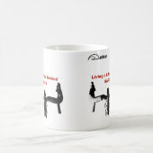 自転車のマグ-バーの後ろの… コーヒーマグカップ (中央)