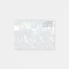 自転車のライダー ポストイット