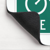 自転車のルートのマウスパッド マウスパッド (コーナー)