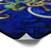 自転車の上のクルフ ポスター (角)