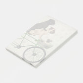 自転車の上のポンプ ポストイット (アングル)