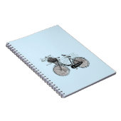 自転車の世界旅行ジャーナル ノートブック (右側)