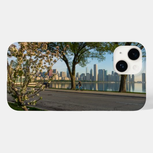 自転車の乗り降ろし連帯ケースメイトiPhoneケース Case-Mate iPhoneケース (裏面 (横))