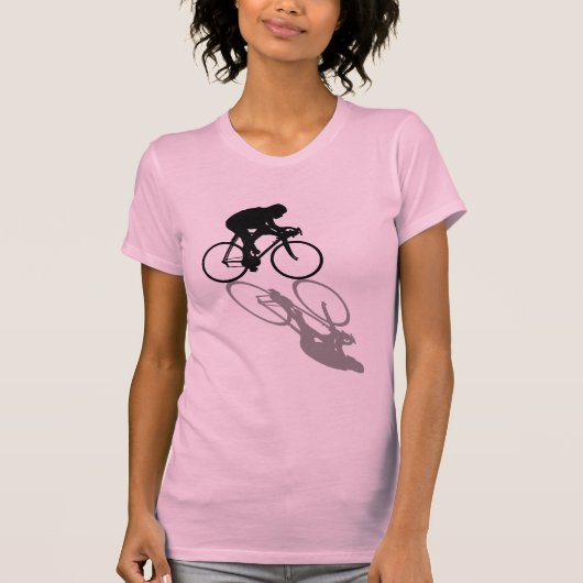 自転車の乗馬周期を循環させている2014人の女性の循環 Tシャツ (正面)