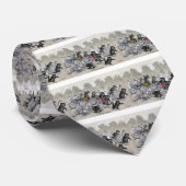 自転車の乗馬猫 ネクタイ (ロール)