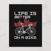 自転車の人生は最高 エンクロージャーカード (正面)