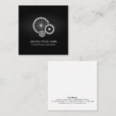 自転車の修理サイクリスト スクエア名刺 (正面/裏面)