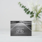 自転車の印の名刺2 名刺 (スタンド正面)