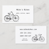 自転車の名刺 名刺 (正面/裏面)