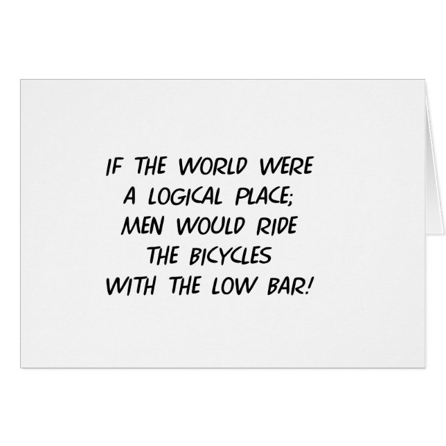 自転車の哲学 (正面横)