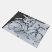 自転車の季節は終わりました ドアマット (アングル)
