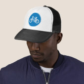 自転車の帽子の青 キャップ (インサイチュ)