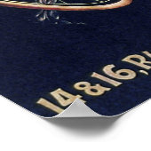 自転車の広告ヴィンテージサイクルシリウス ポスター (角)