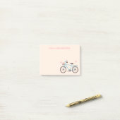 自転車の引用文の生命は美しい乗車です ポストイット (デスク上)