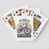 自転車の愛人 – 私の自転車は私のライフスタイル トランプ (裏面)
