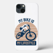 自転車の愛人 – 私の自転車は私のライフスタイル Case-Mate iPhoneケース (裏面)