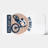 自転車の愛人 – 私の自転車は私のライフスタイル Case-Mate iPhoneケース (裏面 (横))