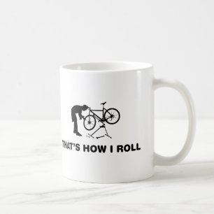 自転車の整備士 コーヒーマグカップ