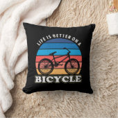 自転車の方が命が好い クッション (ブランケット)