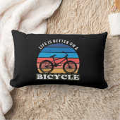 自転車の方が命が好い ランバークッション (ブランケット)