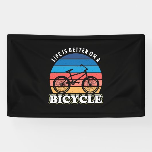 自転車の方が命が好い 横断幕 (横)