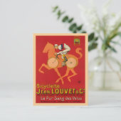 自転車の旅行ポスター ポストカード (スタンド正面)