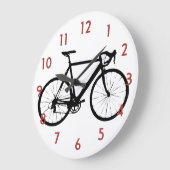 自転車の時計 – 自転車の壁時計 ラージ壁時計 (傾斜)