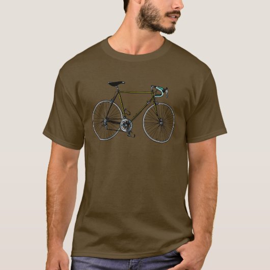 自転車の暗闇のTシャツ Tシャツ (正面)
