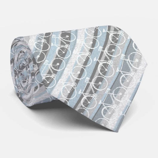 自転車の模様 ネクタイ (ロール)