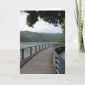 自転車の水上橋 カード (正面)