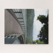 自転車の水上橋 ジグソーパズル (横)