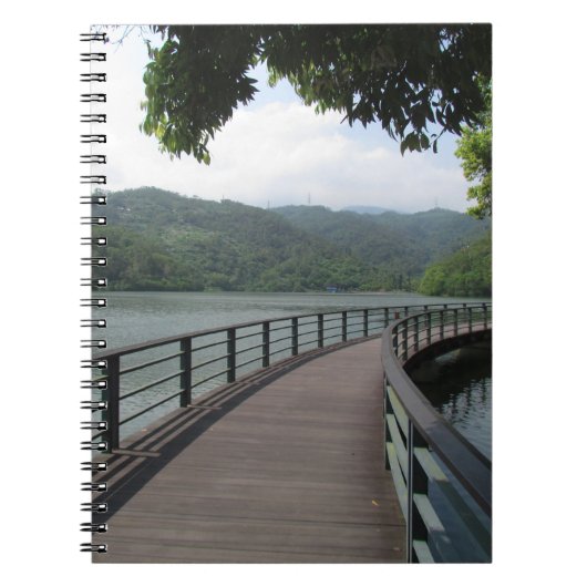 自転車の水上橋 ノートブック (正面)