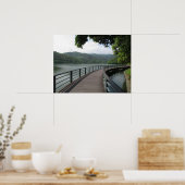 自転車の水上橋 ポスター (キッチン)