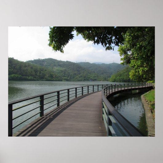 自転車の水上橋 ポスター (正面)