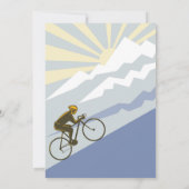 自転車の父の日カード　山を駆けるロードバイク カード (裏面)