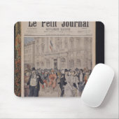 自転車の結婚式 マウスパッド (マウス)