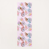 自転車の花ヨガマット ヨガマット