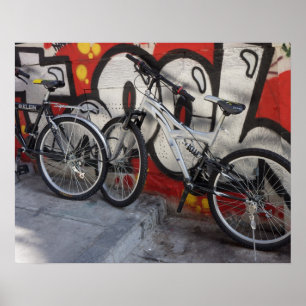 自転車の落書き-ポスター ポスター