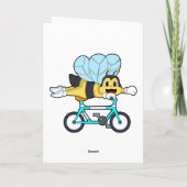自転車の蜂 カード (裏面)