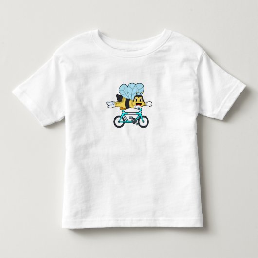 自転車の蜂 トドラーTシャツ (正面)